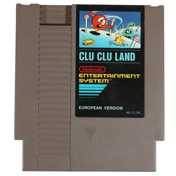 Clu Clu Land - Nintendo NES - gebraucht  sehr gut