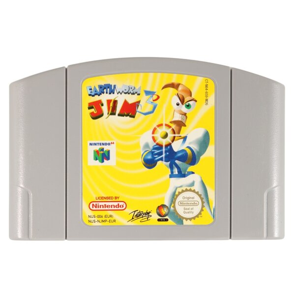 Earthworm Jim 3 - Modul - Nintendo 64 N64 - gebraucht sehr gut