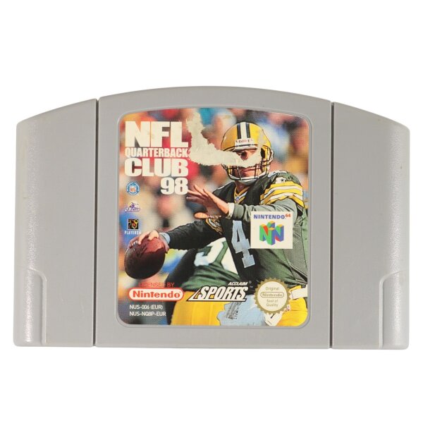 NFL Quarterback Club 98 - Modul - Nintendo 64 N64 - gebraucht sehr gut