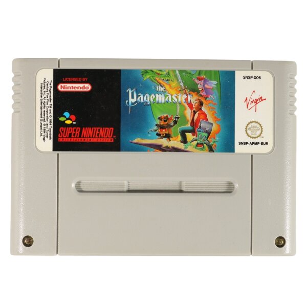 The Pagemaster - Modul - Super Nintendo SNES - gebraucht gut