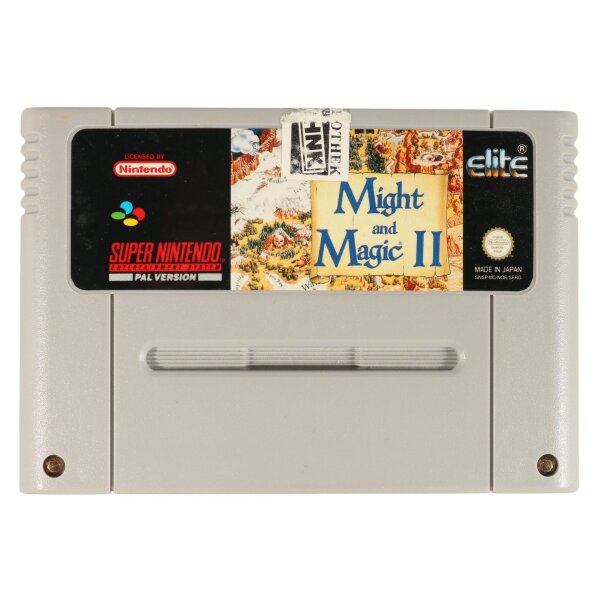 Might and Magic II - Modul - Super Nintendo SNES - gebraucht gut