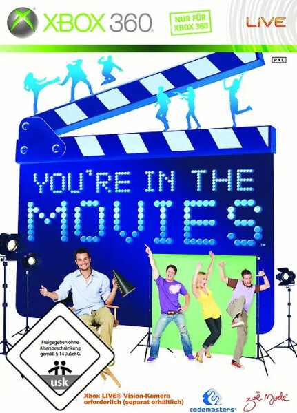 Youre in the Movies - Xbox 360 Microsoft - neu sealed