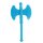 He-Man Axt blau Weapons Pak - Vintage MotU / Masters of the Universe - lose