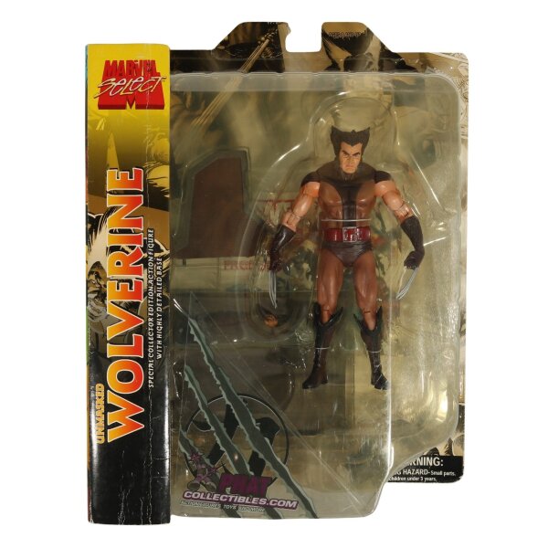 Wolverine Brown Uniform -  Marvel Select - MOC