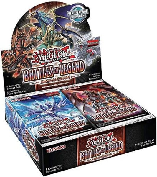 Battles of Legend: Armageddon - Booster Display  - 1. Auflage - Yu-Gi-Oh! - deutsch - neu sealed