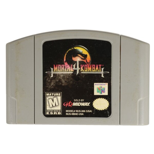 Mortal Kombat 4 - Modul - Nintendo 64 N64 - gebraucht gut