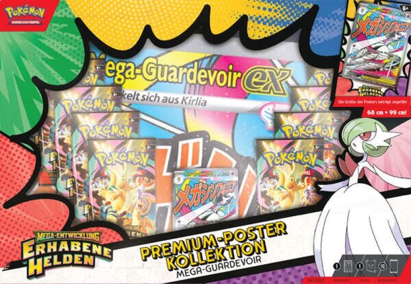 Erhabene Helden Guardevoir Premium Poster Kollektion - deutsch - Pokemon TCG
