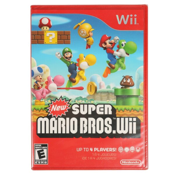 New Super Mario Bros. Wii  - Nintendo Wii - neu  sealed