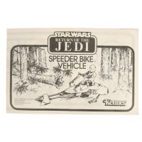 Speeder Bike  Anleitung RotJ - Star Wars Vintage - lose
