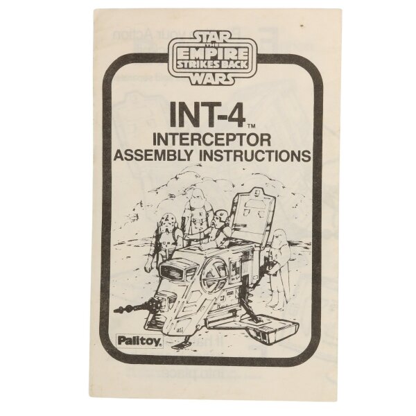 INT-4  Anleitung ESB - Star Wars Vintage - lose