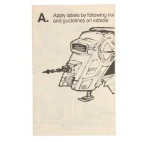 INT-4  Anleitung ESB - Star Wars Vintage - lose
