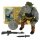 Rocksteady - Vintage TMNT / Teenage Mutant Ninja Turtles - lose / komplett