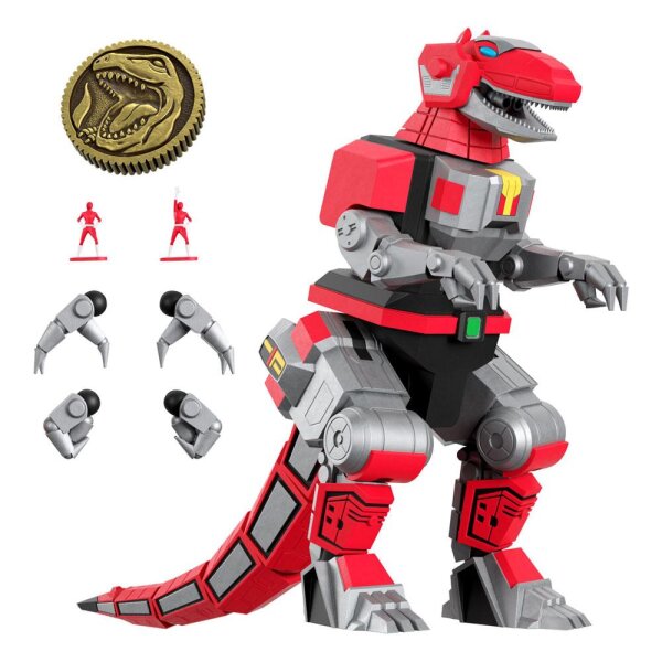 Tyrannosaurus Dinozord - Power Rangers Ultimates Super 7 - MISB