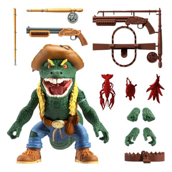 Leatherhead - TMNT / Teenage Mutant Ninja Turtles - Super 7 - MISB