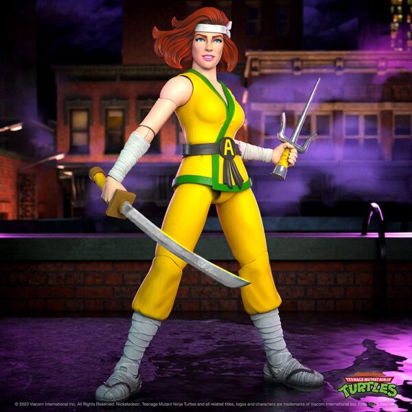 April ONeil - TMNT / Teenage Mutant Ninja Turtles - Super 7 - MISB