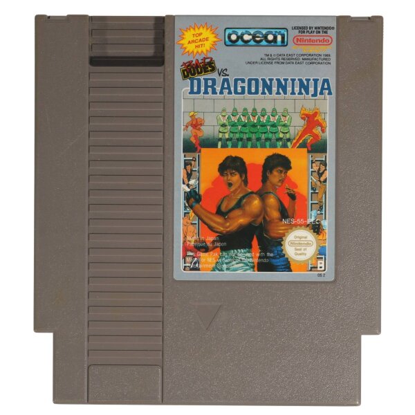 Bad Dudes vs Dragonninja - Nintendo NES - gebraucht  sehr gut