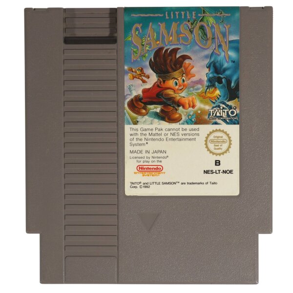 Little Samson inkl. Anleitung  - Nintendo NES - PAL B - gebraucht gut