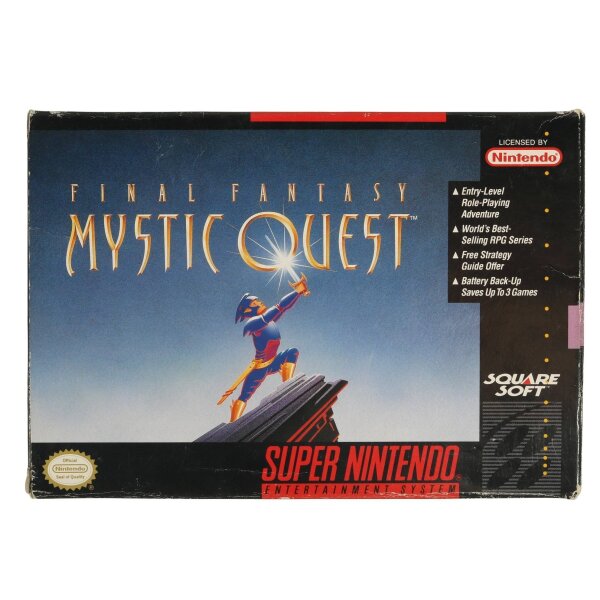 Final Fantasy: Mystic Quest - Super Nintendo SNES - gebraucht - US