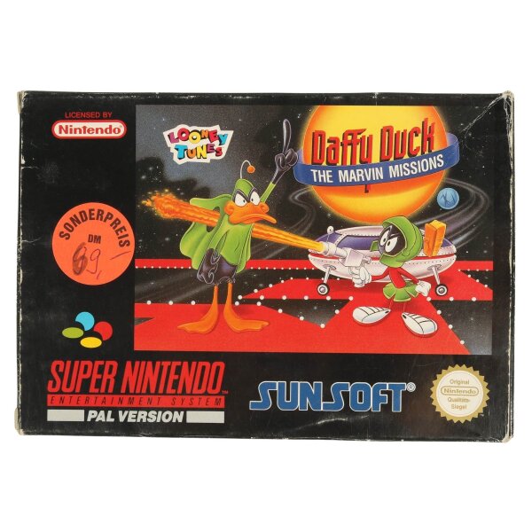 Daffy Duck the Marvin Missions - Super Nintendo SNES - gebraucht