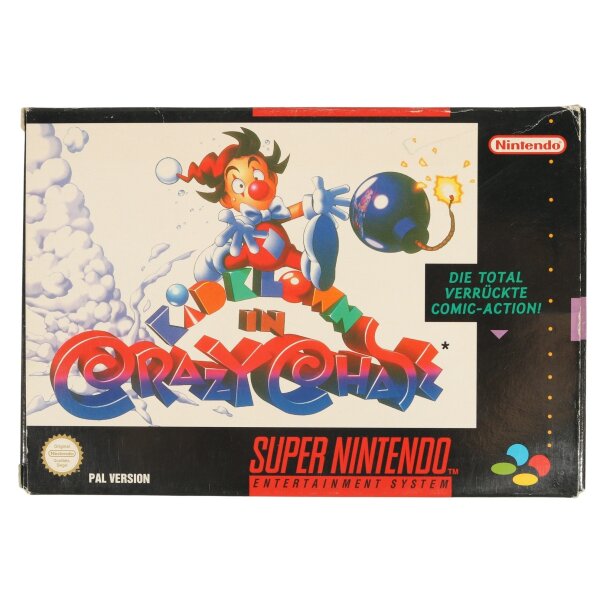 Kid Klown in Crazy Chase - Super Nintendo SNES - gebraucht