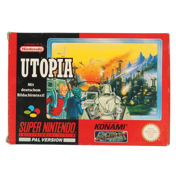 Utopia - Super Nintendo SNES - gebraucht