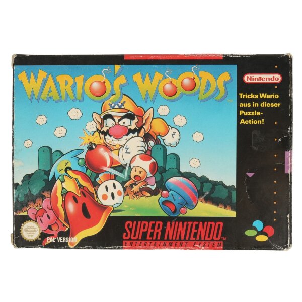 Warios Woods - Super Nintendo SNES - gebraucht