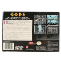 Gods - Super Nintendo SNES - gebraucht - US