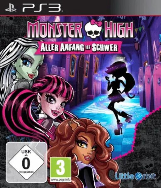 Monster High: Aller Anfang Ist Schwer - Sony Playstation 3 - neu sealed