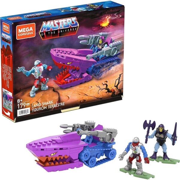 Land Shark - Mattel Mega Bloks Masters of the Universe / MotU - MISB / NEU