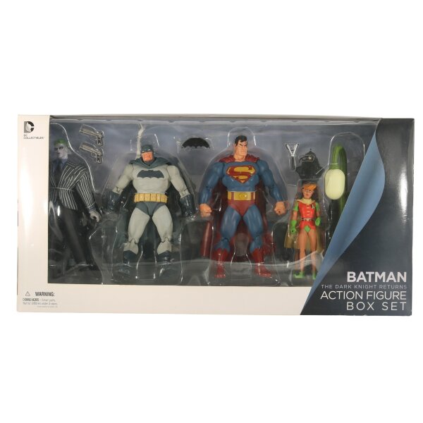 Batman the Dark Knight Returns Action Figure Set - DC Collectibles - MISB