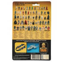 Biker Scout RotJ 65 Back Cardback - Star Wars Vintage - lose