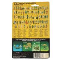 Logray RotJ 77 Back Cardback - Star Wars Vintage - lose