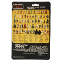 Chief Chirpa RotJ 65 Back Palitoy Cardback - Star Wars Vintage - lose