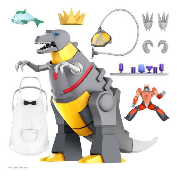 Grimlock (Dino Mode) - Transformers Super 7 - MISB - B-Ware
