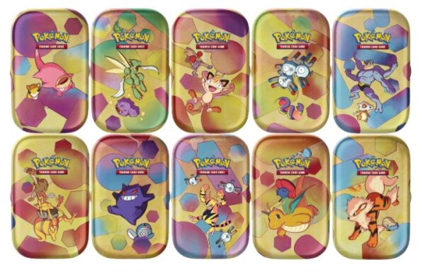 Pokemon 151 - Mini Tin (2 Booster Packs) - englisch - Pokemon TCG