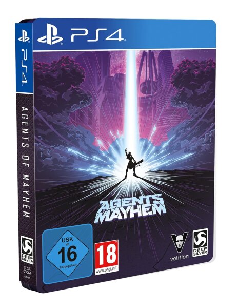 Agents of Mayhem - Steelbook Edition - Sony Playstation 4 - neu sealed