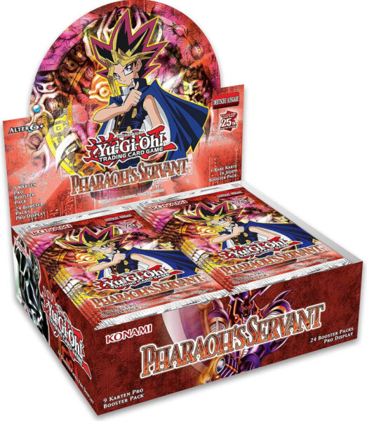 Pharaos Servant 25th Anniversary - Booster Display - Yu-Gi-Oh! - deutsch - neu sealed