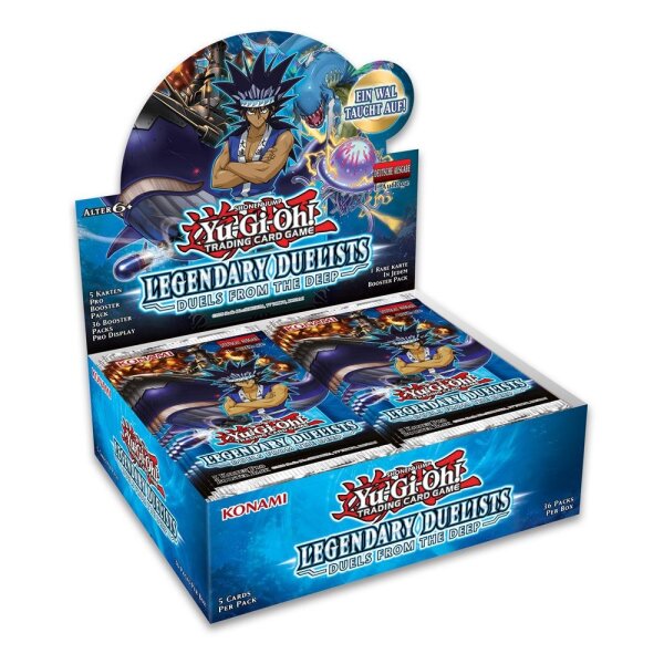 Legendary Duelists Duels from the Deep - Booster Display - 1. Auflage - Yu-Gi-Oh! - deutsch - neu sealed