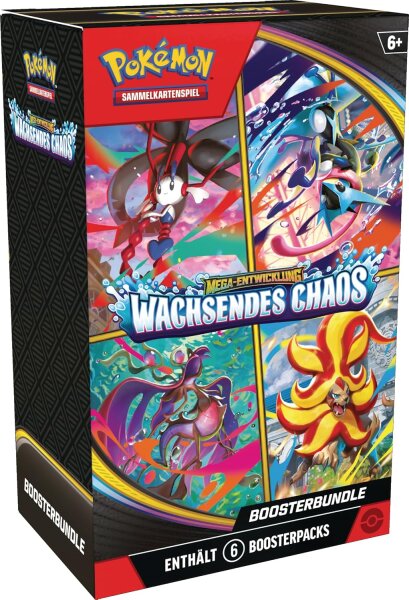 Wachsendes Chaos - Boosterbundle - deutsch - Pokemon TCG