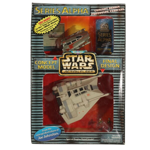 Rebel Snowspeeder Series Alpha - Star Wars Galoob Action Fleet - MISB