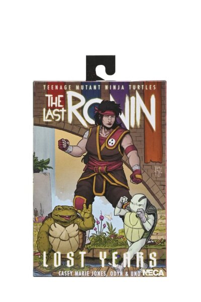 Casey Marie with Baby Odyn & Uno (The Last Ronin)  - TMNT / Ninja Turtles - NECA - MISB