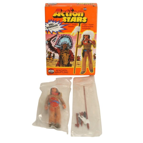 Apachen-Häuptling - Airfix Action Stars - MIB