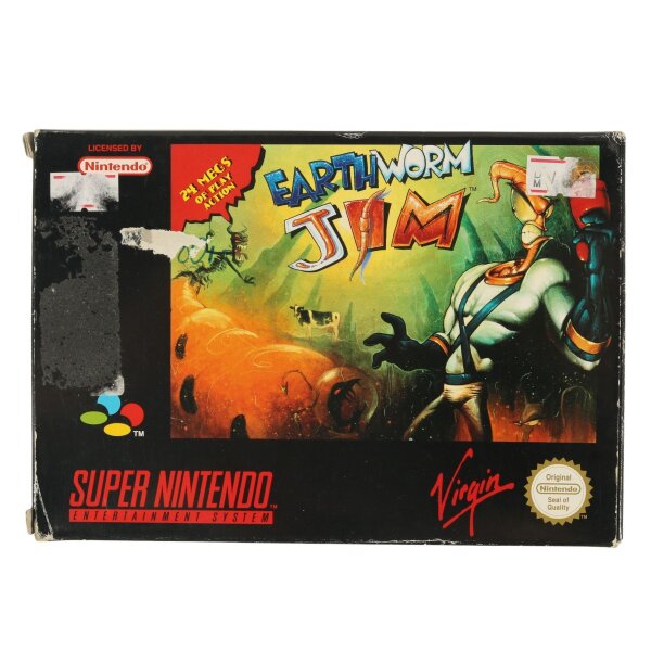 Earthworm Jim - Super Nintendo SNES - gebraucht