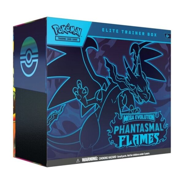 Mega-Entwicklung Fatale Flammen Top Trainer Box - englisch - Pokemon TCG