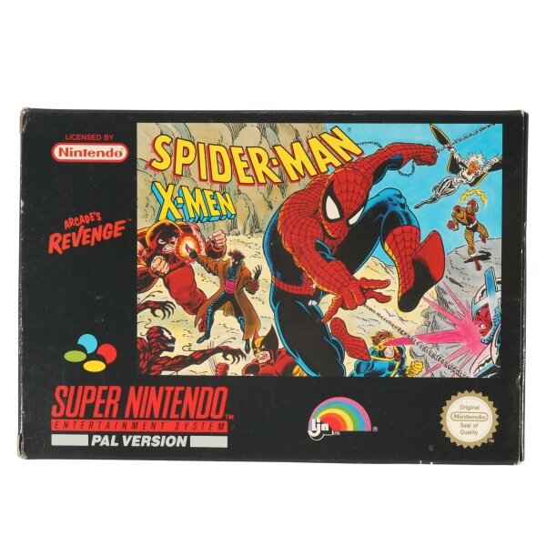 Spiderman X-Men Arcades Revenge - Super Nintendo SNES - gebraucht
