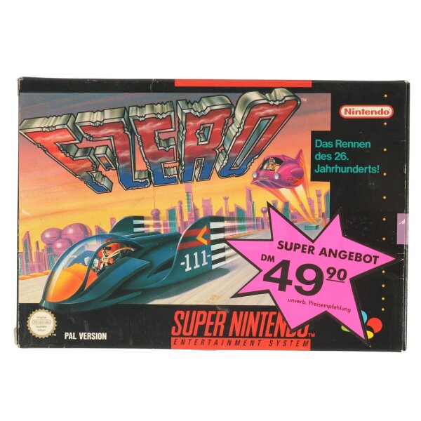 F-Zero - Super Nintendo SNES - gebraucht
