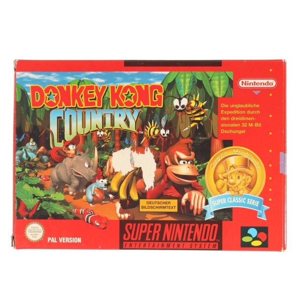 Donkey Kong Country - Super Nintendo SNES Classic - gebraucht