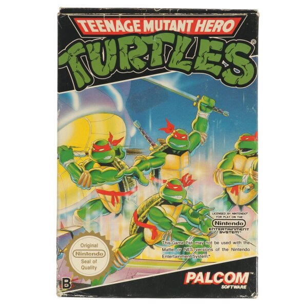 Teenage Mutant Hero Turtles - TMNT - Nintendo NES - gebraucht