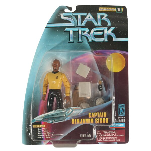 Captain Benjamin Sisko - Star Trek Warp Factor Series 1 Playmates -  MOC