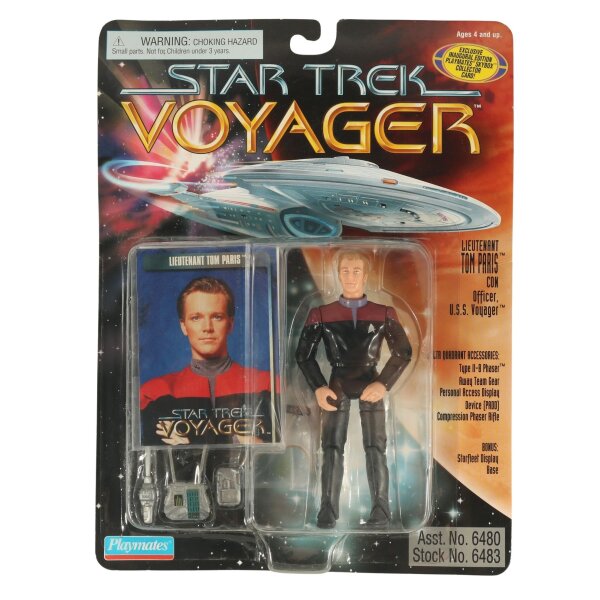 Lieutenant Tom Paris - Star Trek Voyager Playmates - MOC